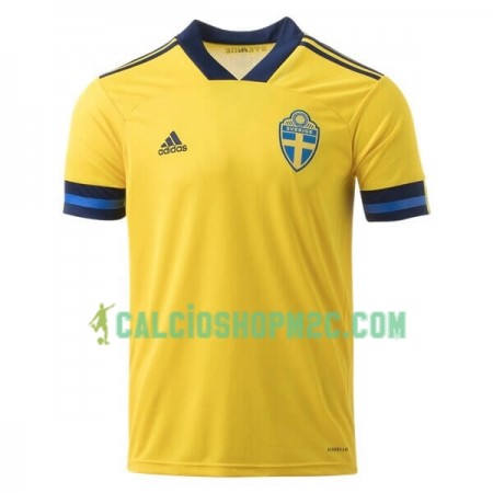 Svezia Maglia Prima Euro 2020 Manica Corta